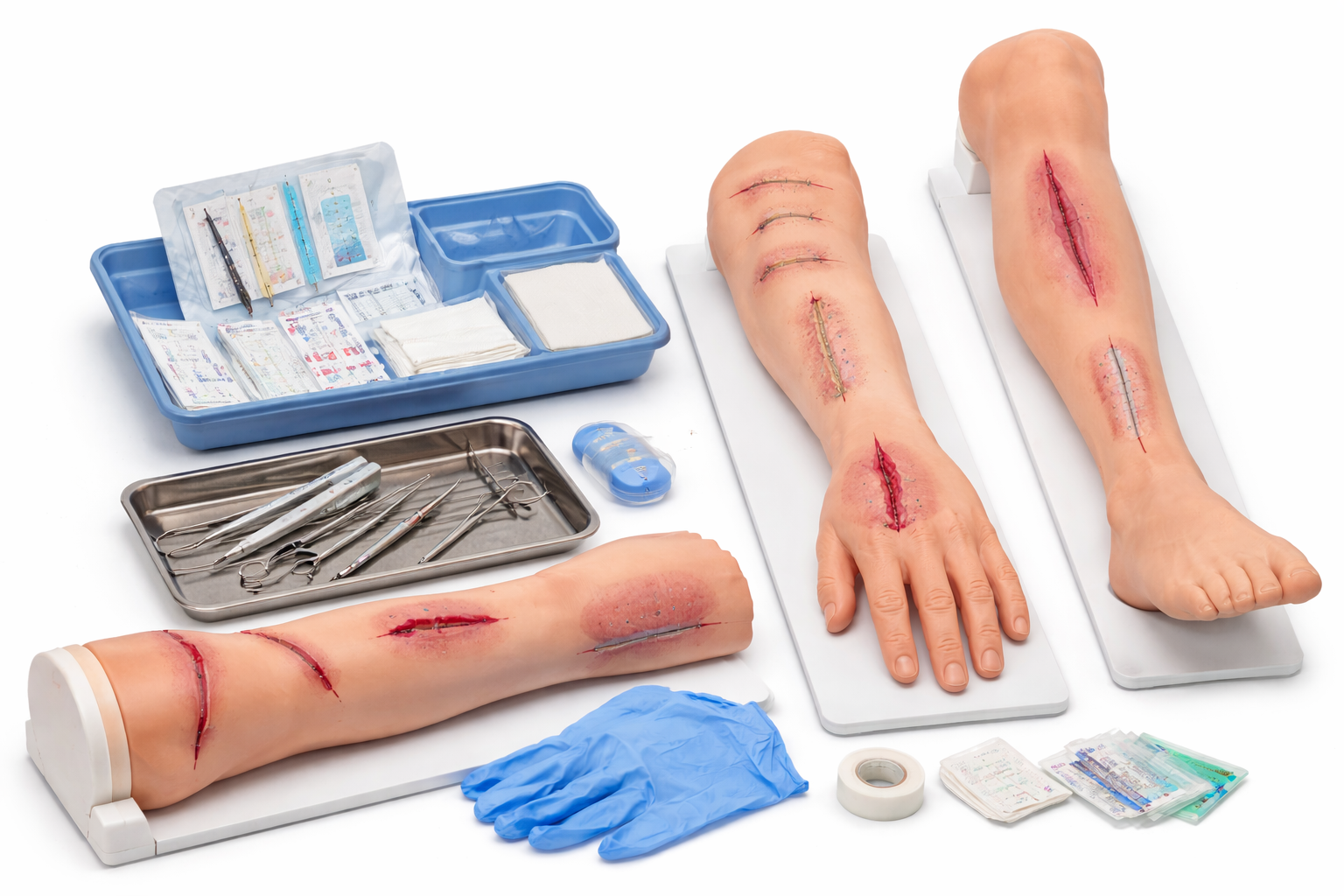 suture and stapling practical arm and leg